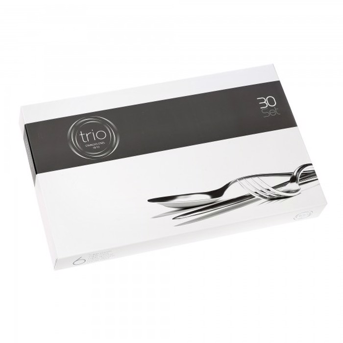 Cryspo Trio Set Maxairopirouna 30 Temaxion INOX 18/10 'KARMA' 45840030